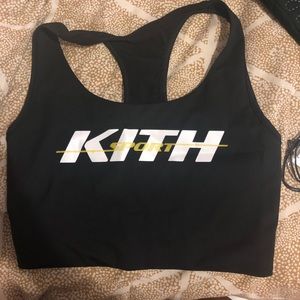KITH WOMAN BRIE SPORTS BRA (BLACK)